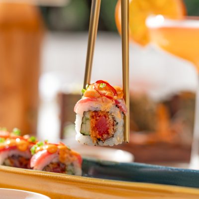 Aburi Salmon Maki Roll